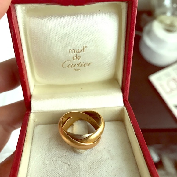 COPY - Cartier trinity ring vintage rare - Picture 1 of 6